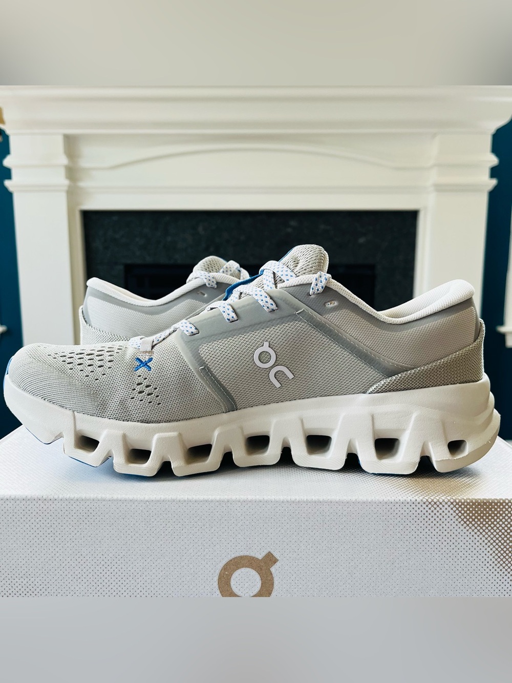 On Cloud X 5 Men’s Running Shoes Brume/Pearl NEW Training Sneakers 3MG30085098 - Picture 2 of 8